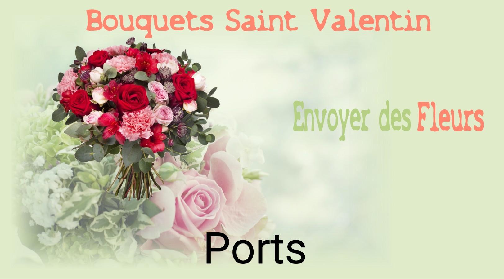 Roses de Saint-Valentin livrées à Ports